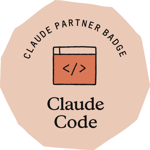 Claude Partner Badge - Claude Code badge, issued by Anthropic